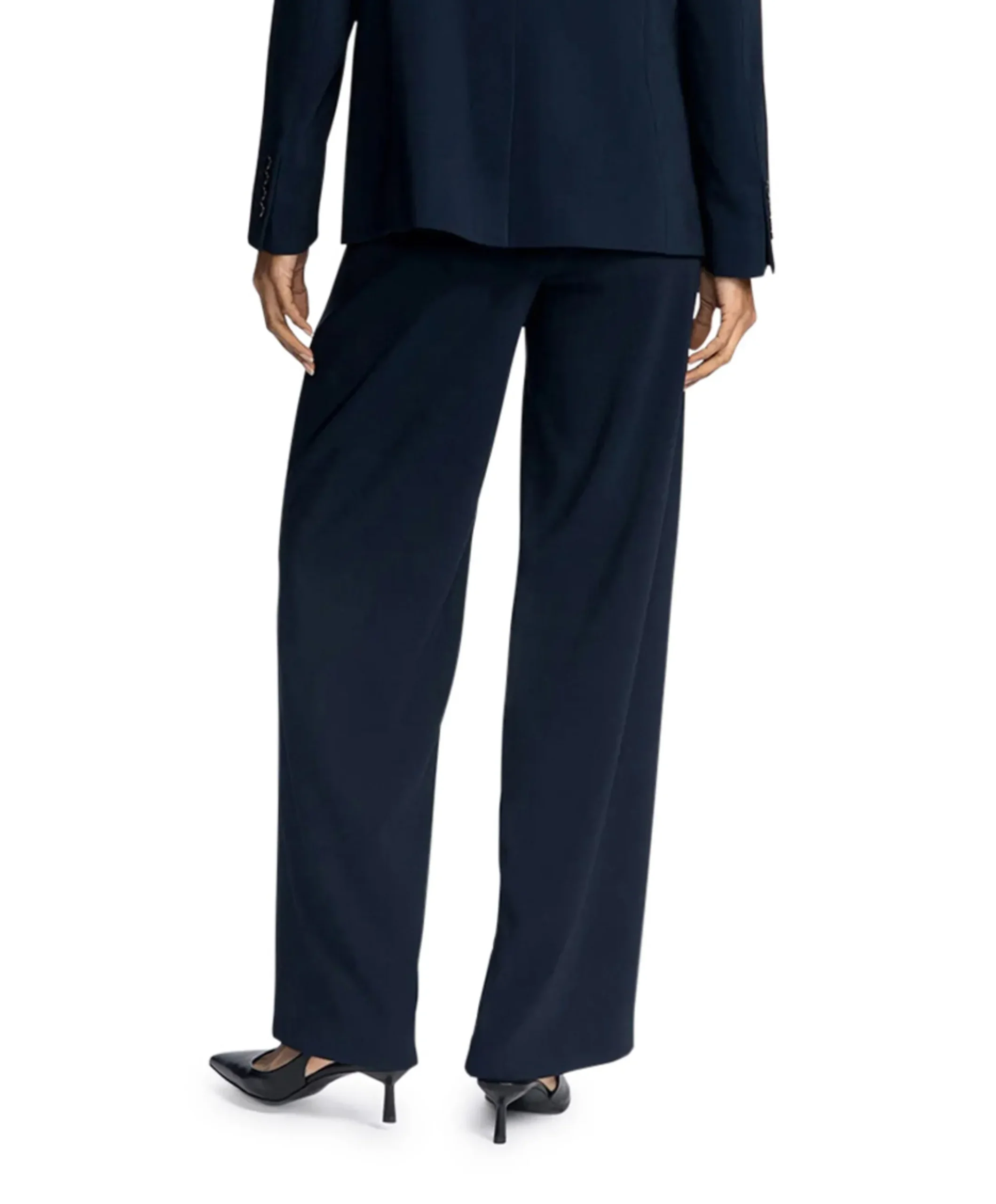 PHOCAS-ESS dames pantalon blauw