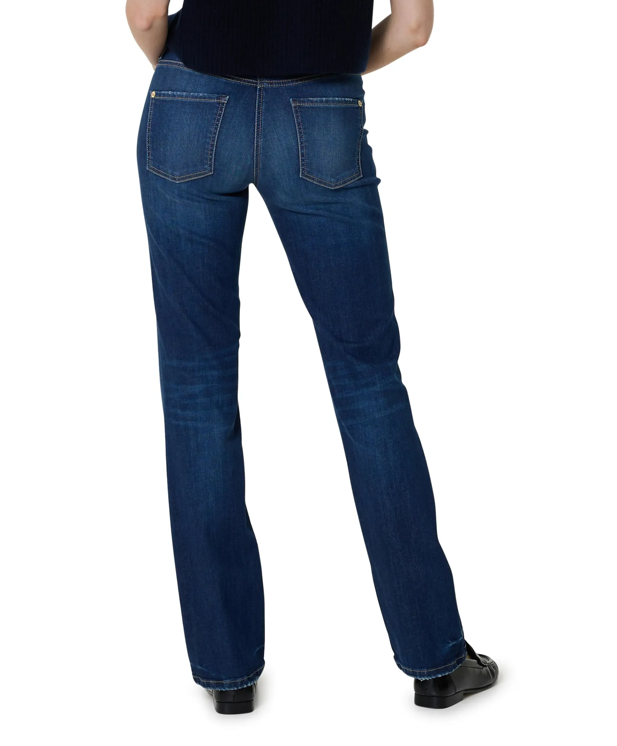 Piper long dames jeans blauw