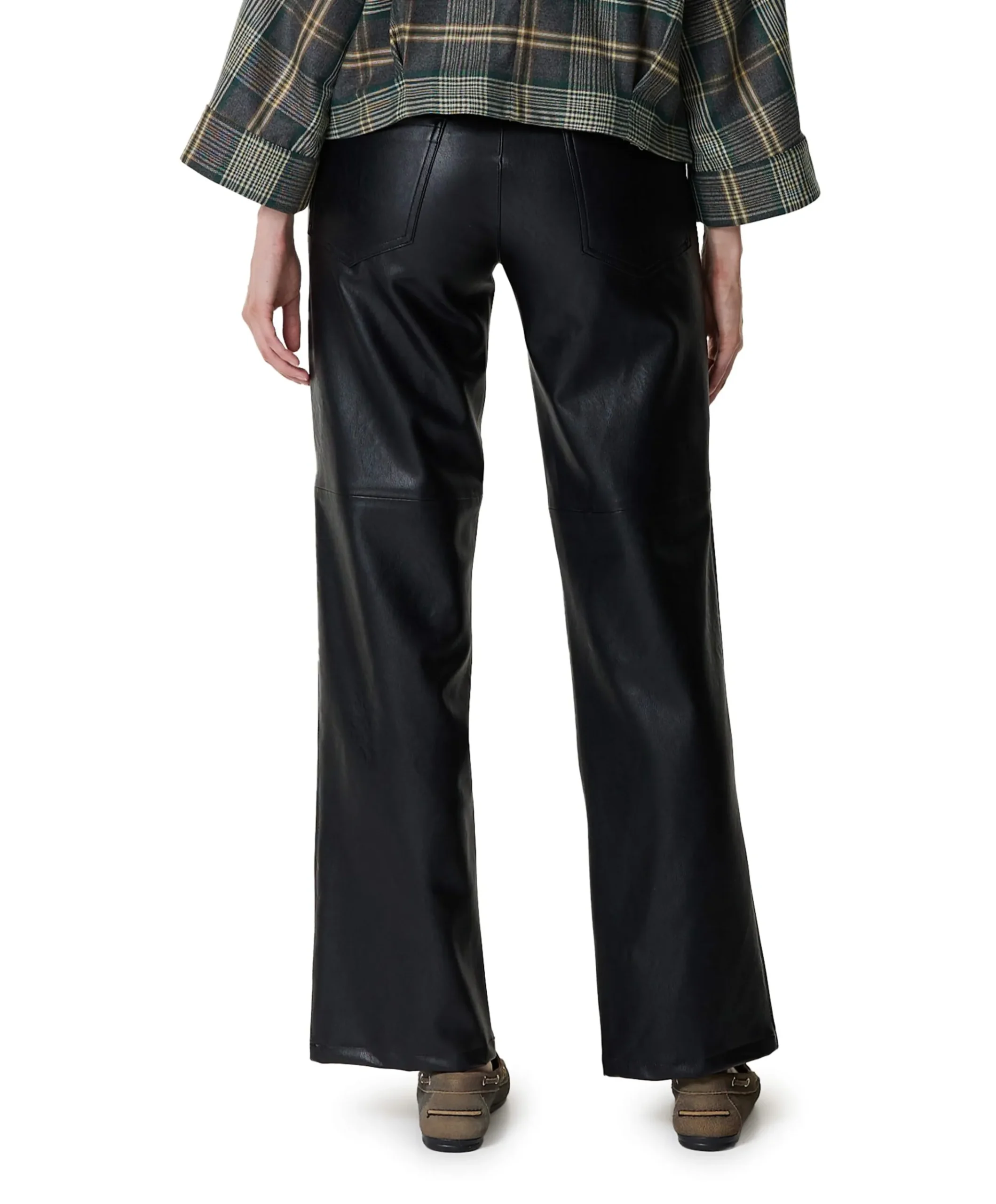 5-Pocket Straight dames broek zwart