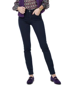 5 Pocket Super Stretch Lang dames broek blauw