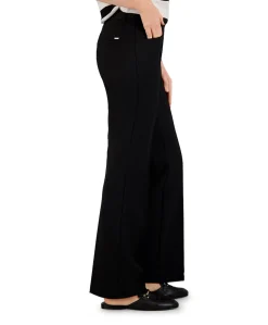 Pull On Slim broek zwart