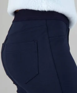 Pull On Slim dames broek blauw