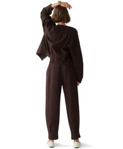 Punto milano dames broek bruin