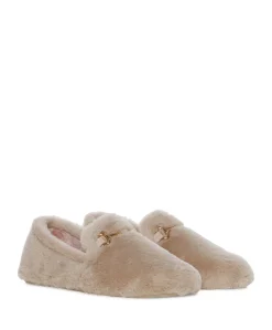 Pylaro dames pantoffels beige