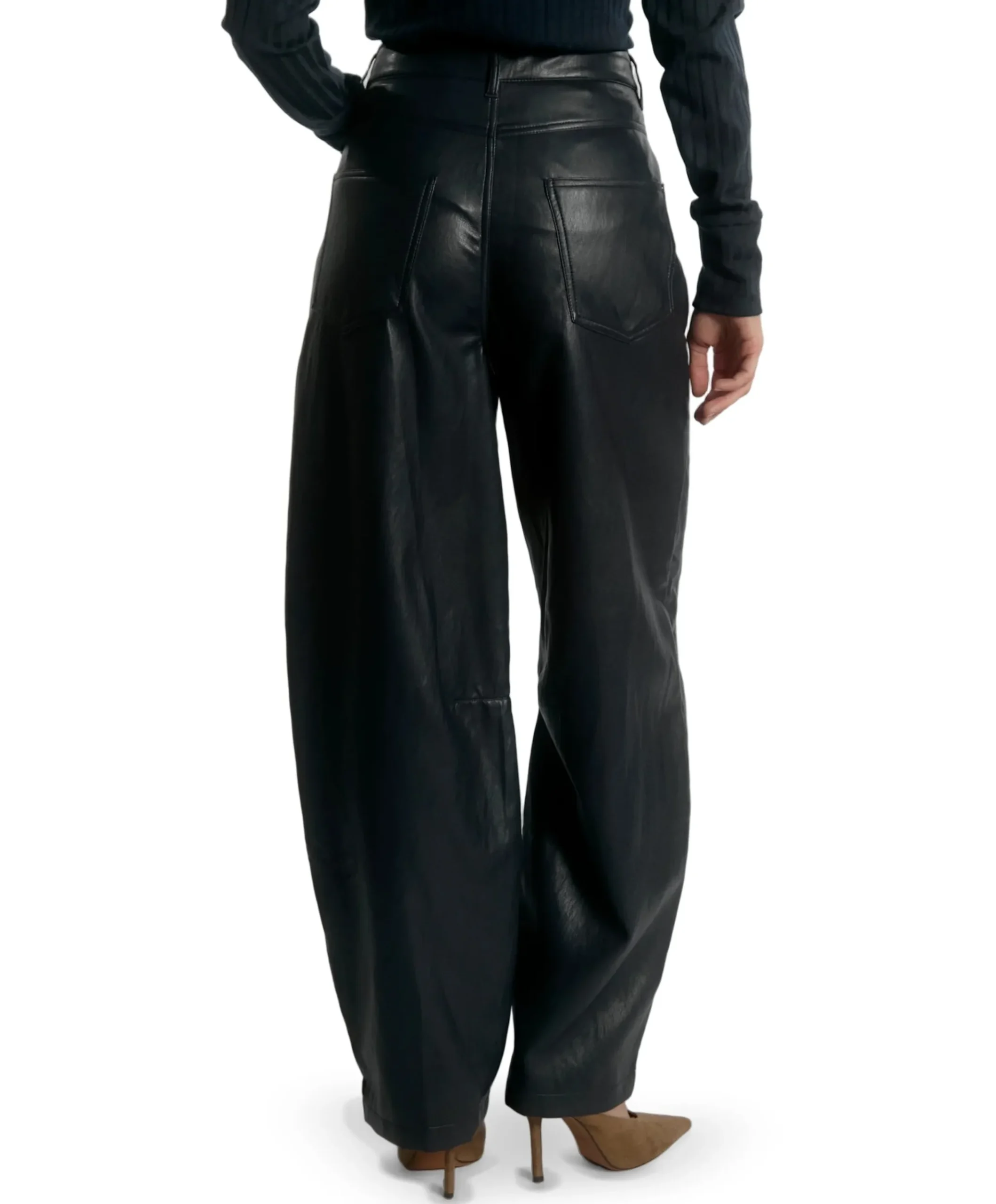 QUIN PU 689 dames broek blauw