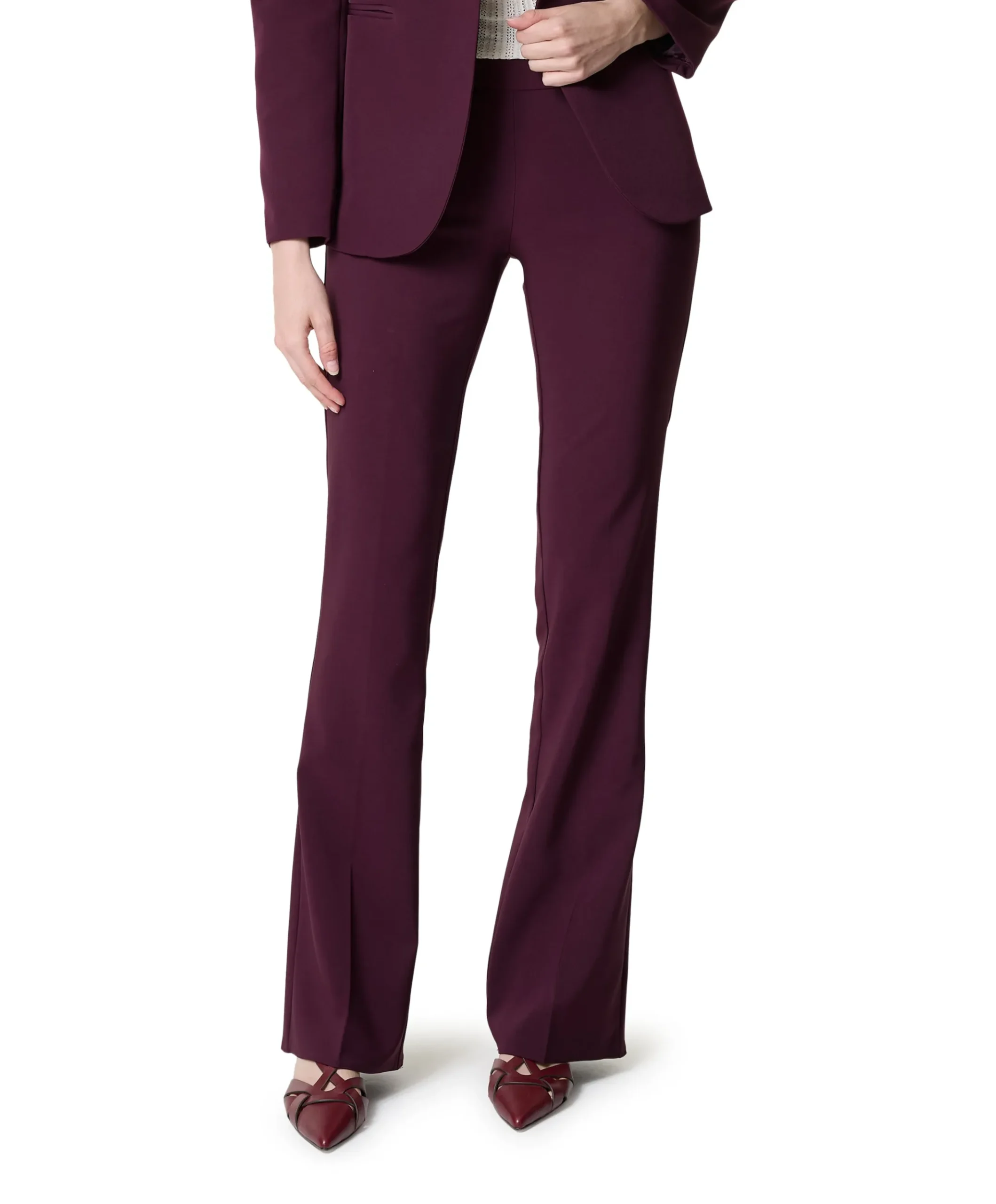 REWI 3.410.0001-B - dames broek bordeaux