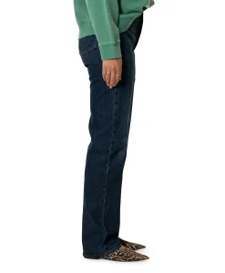 Ribcage full length dames jeans blauw