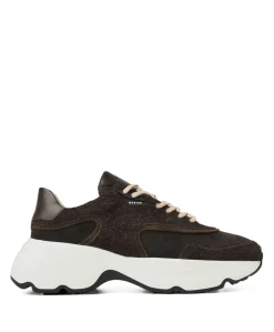 Ross Zay (L) dames sneakers bruin