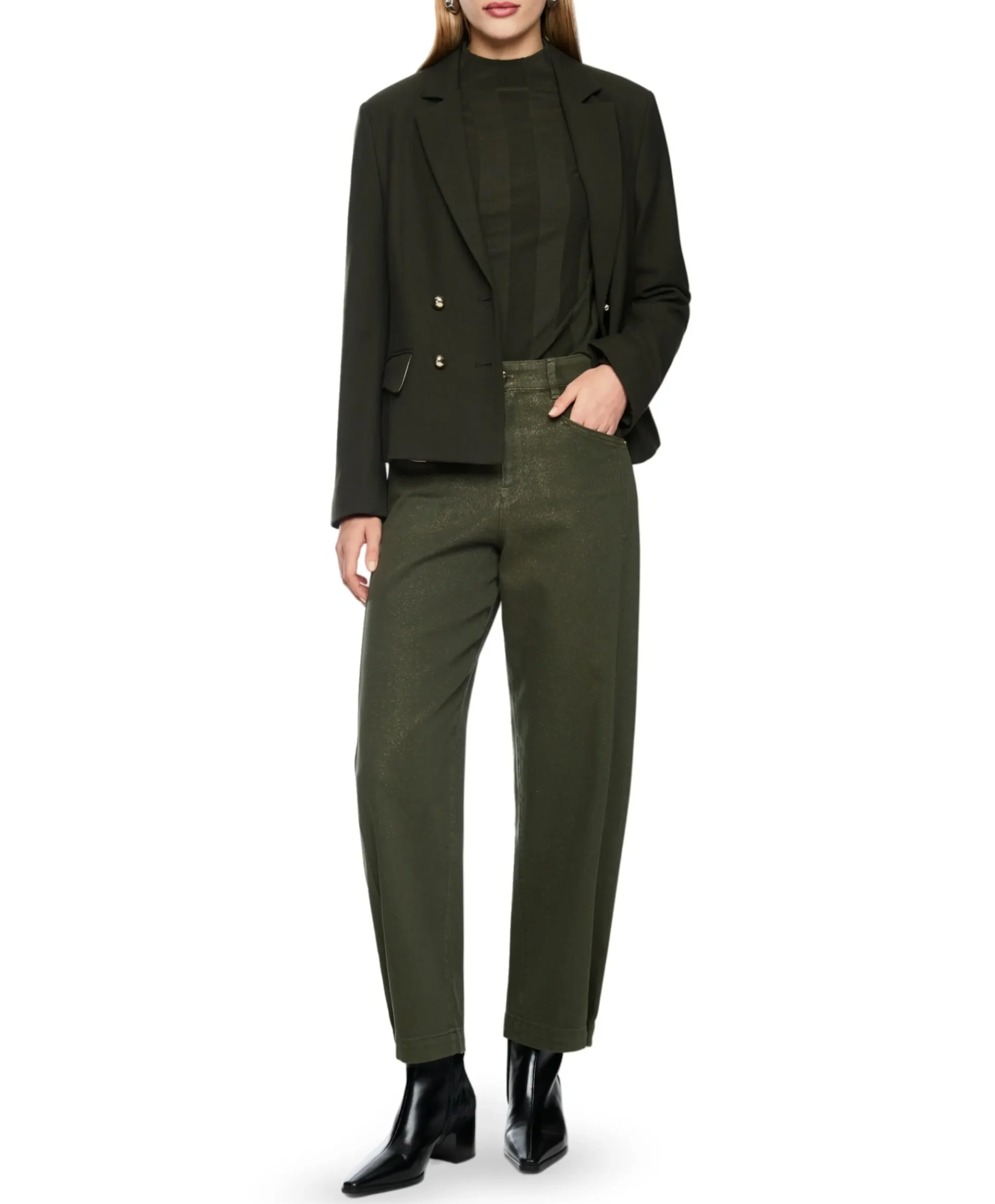 RUMA dames jeans groen