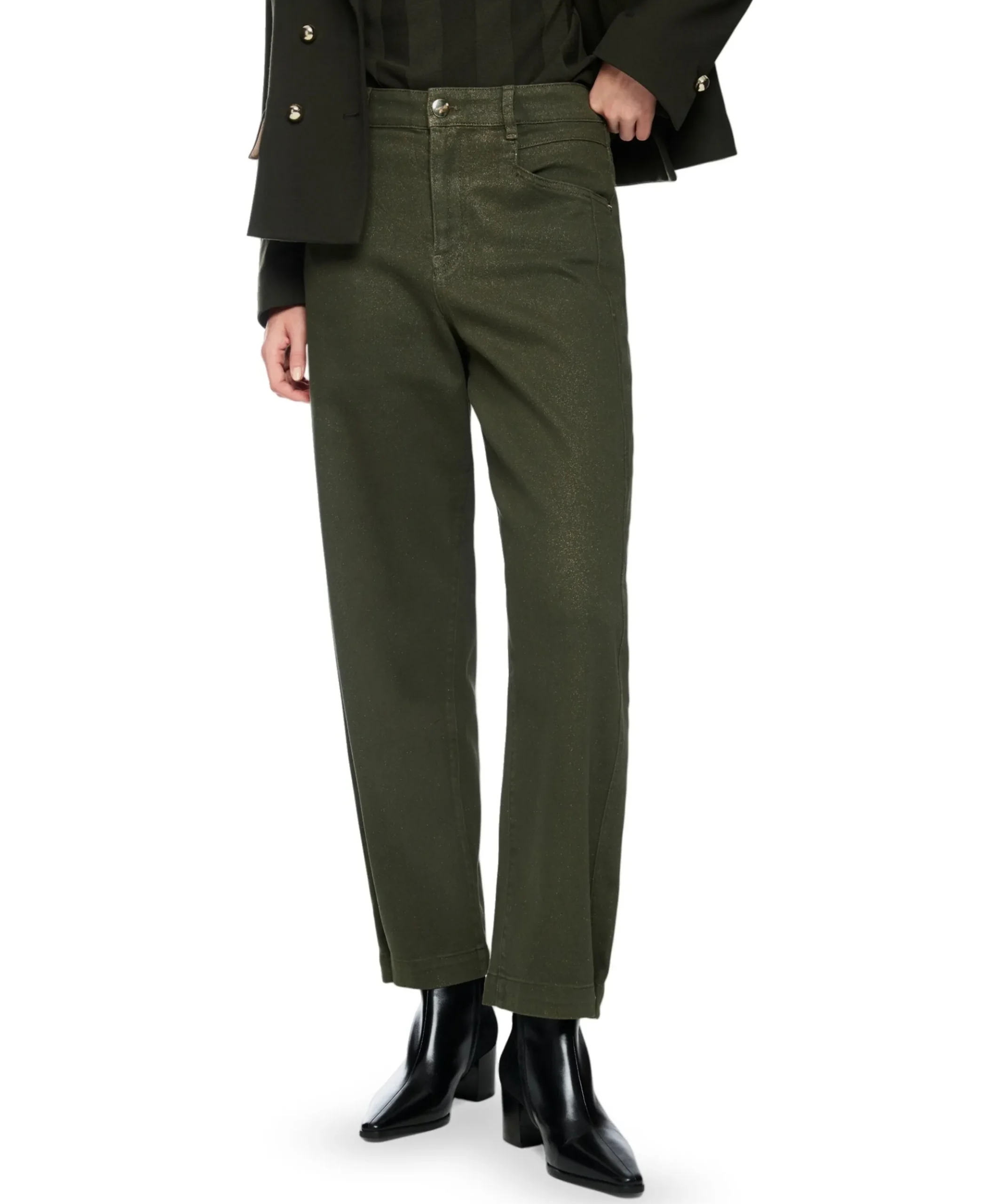 RUMA dames jeans groen