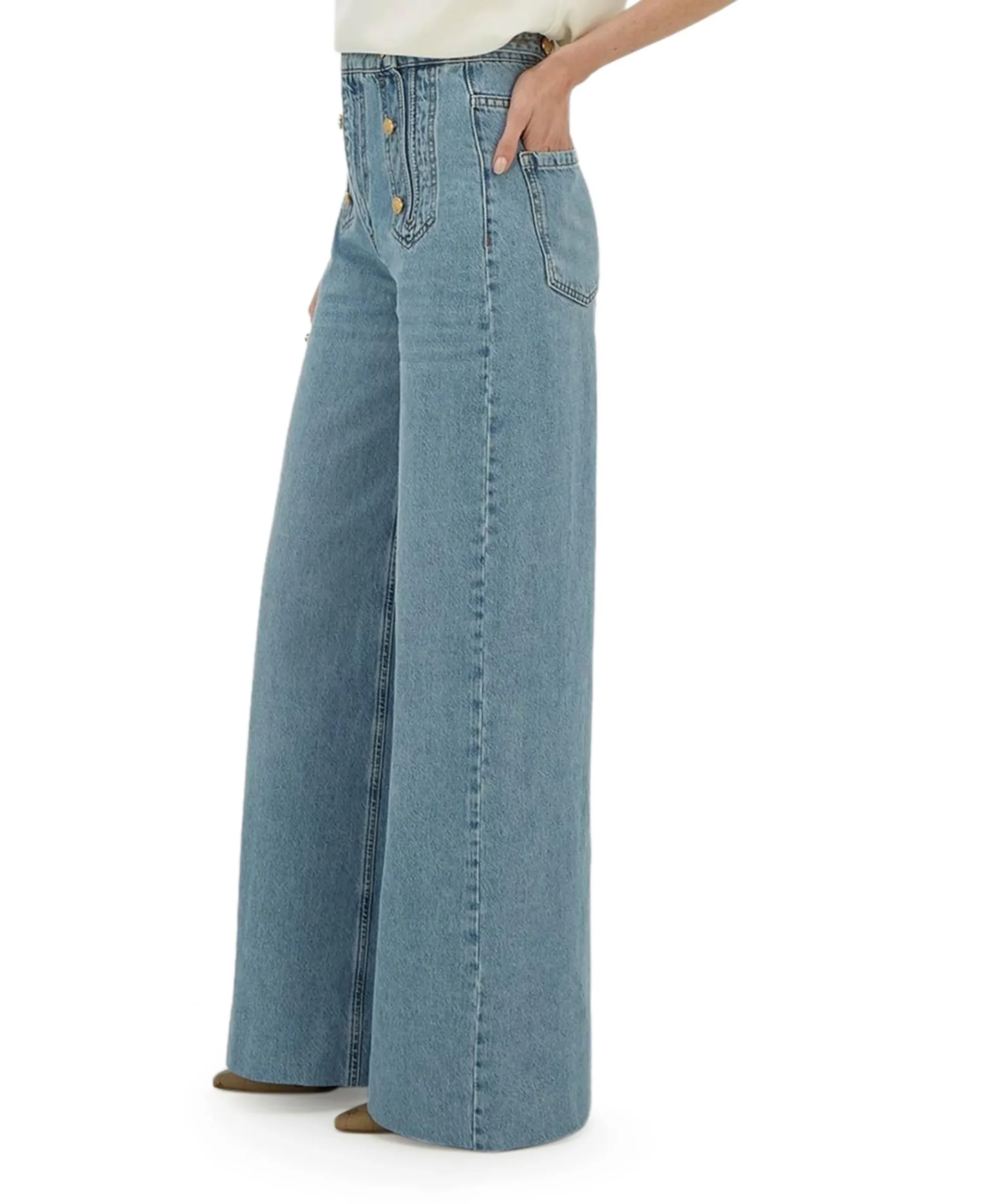 RUMO dames jeans blauw