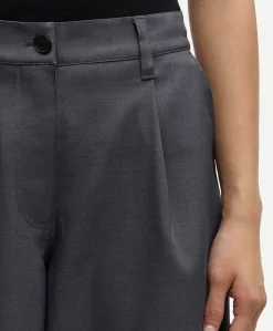SAHARPER PLEAT 16178 dames broek grijs
