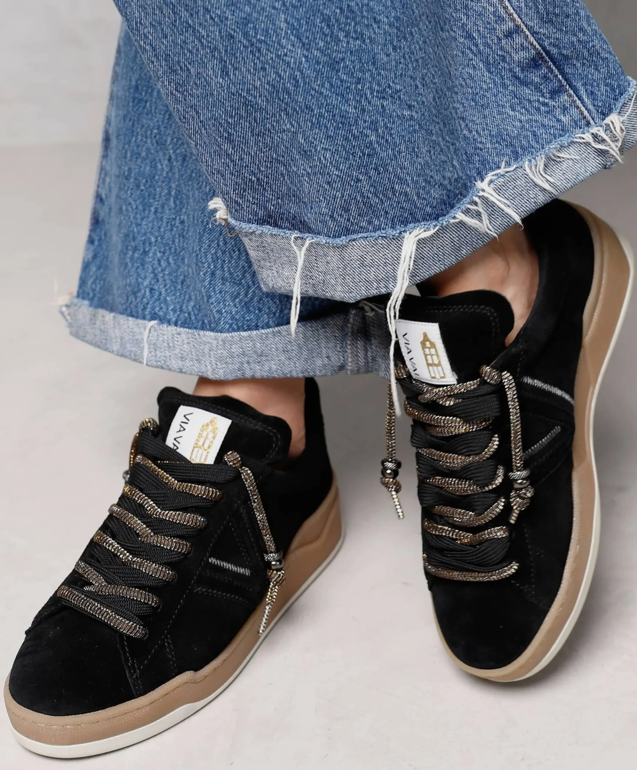 Sam Kyli dames sneakers zwart