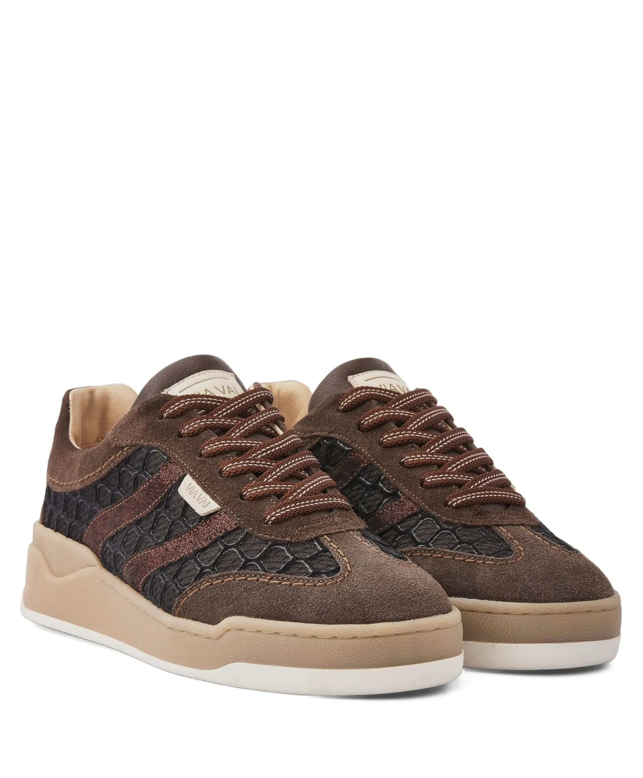 Sam Naomi dames sneakers bruin