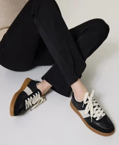 SANTOS dames sneakers zwart