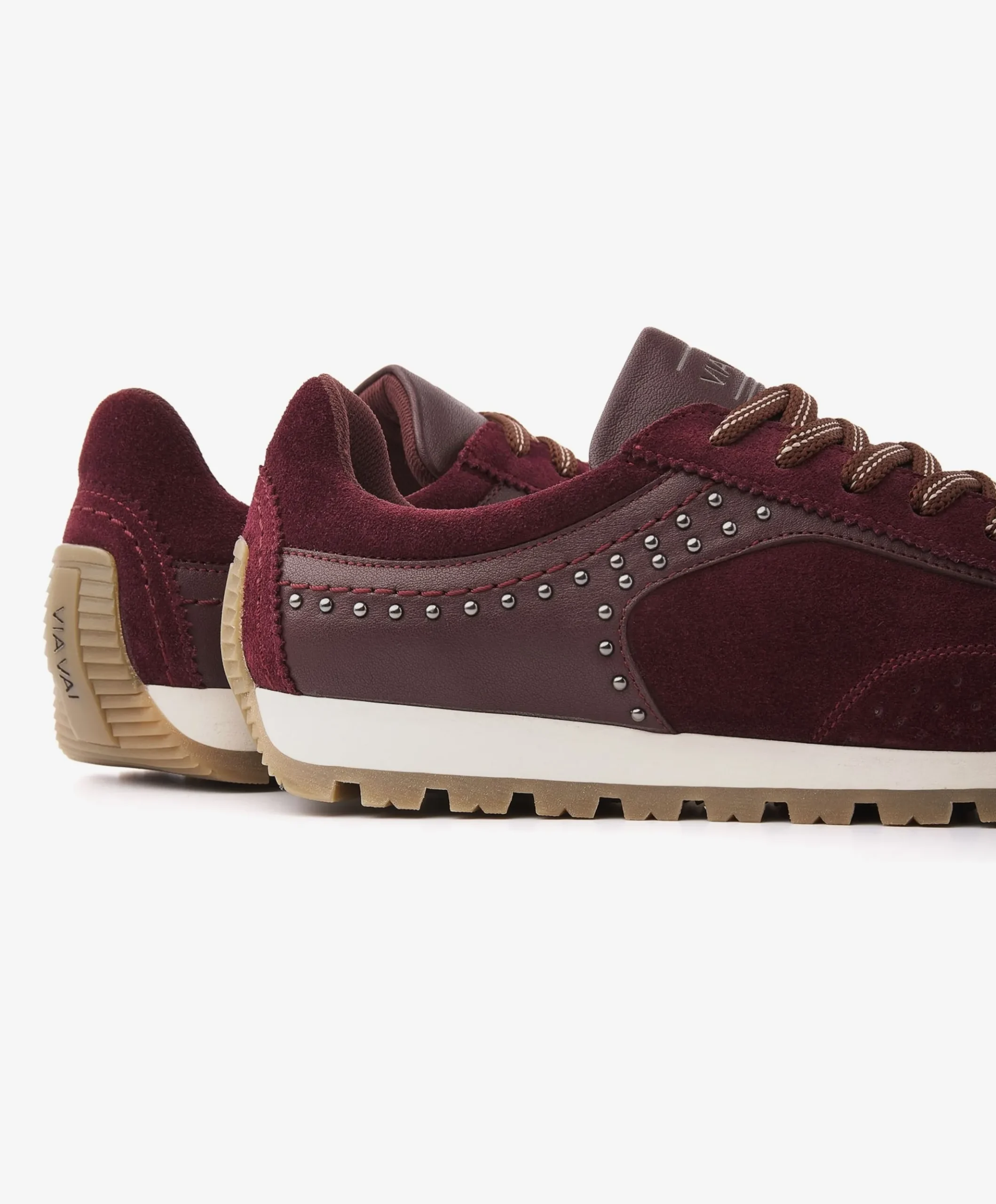 Scott Kyle dames sneakers bordeaux