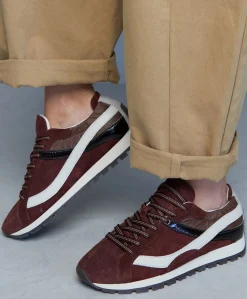 Scott Nala dames sneakers bruin