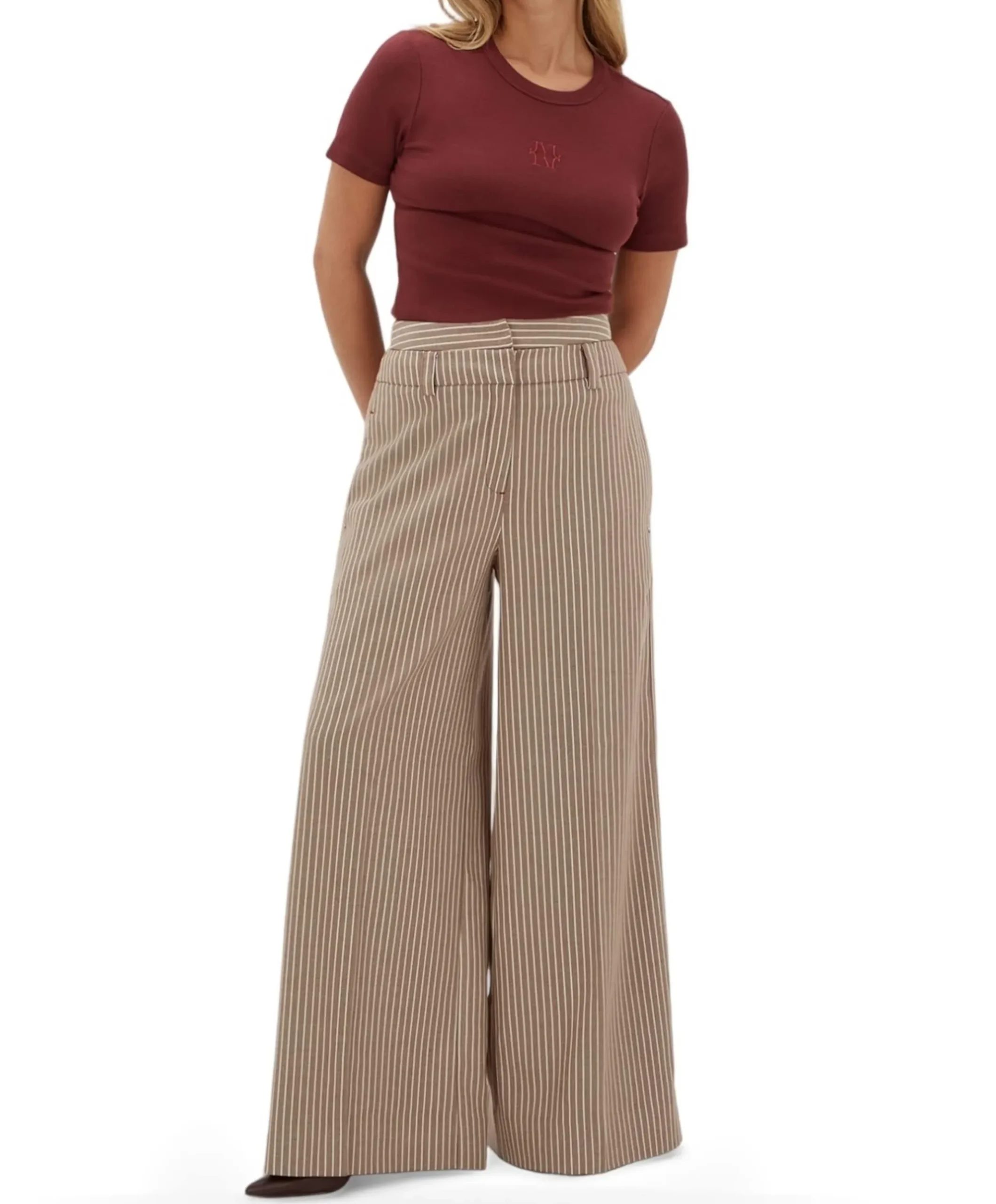 SCOUT dames broek bordeaux