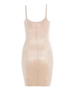 Shapewear jurk beige