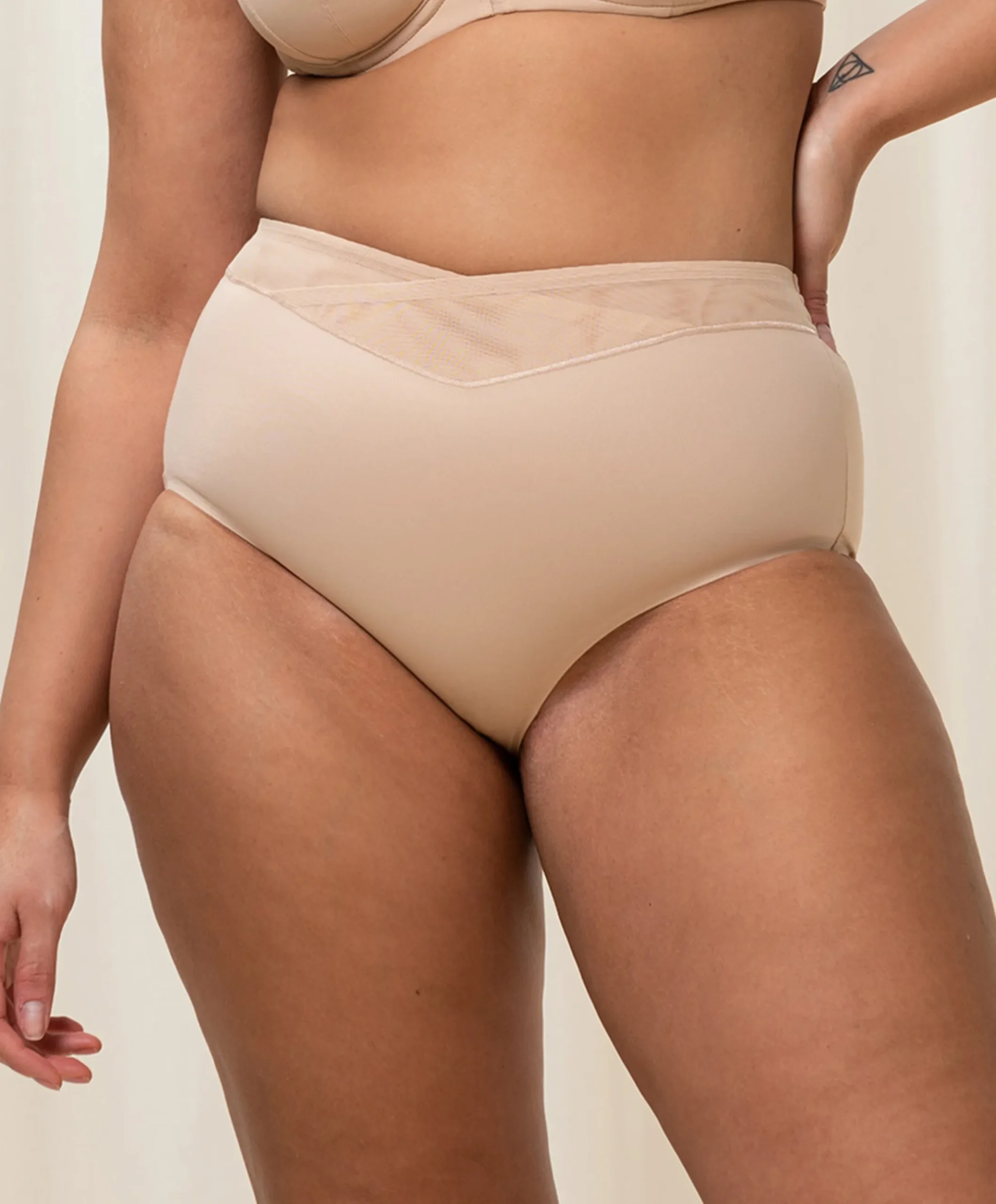 Shapewear slip beige