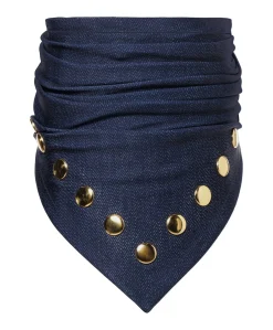 Sjaal blauw