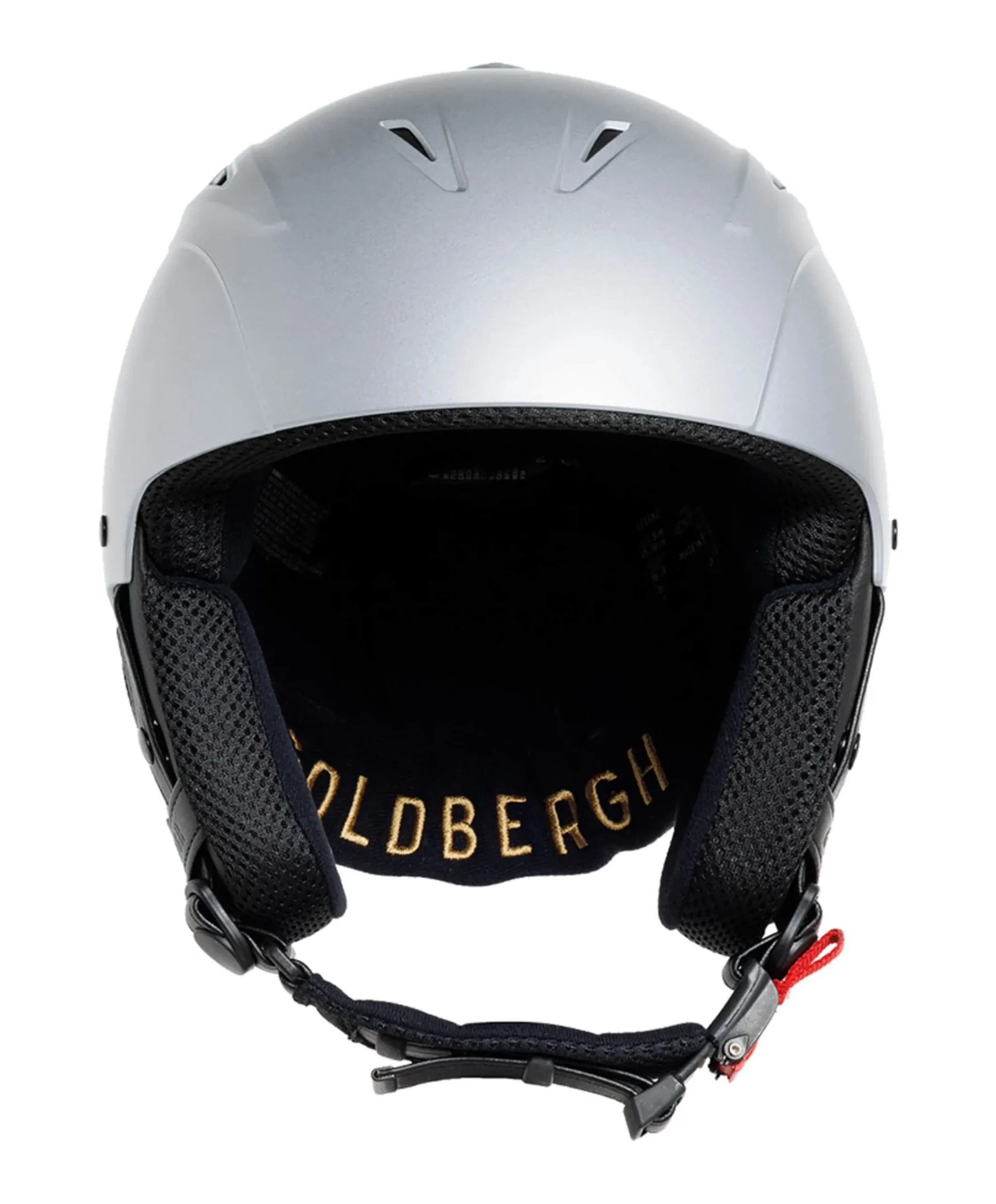 Skihelm zilver