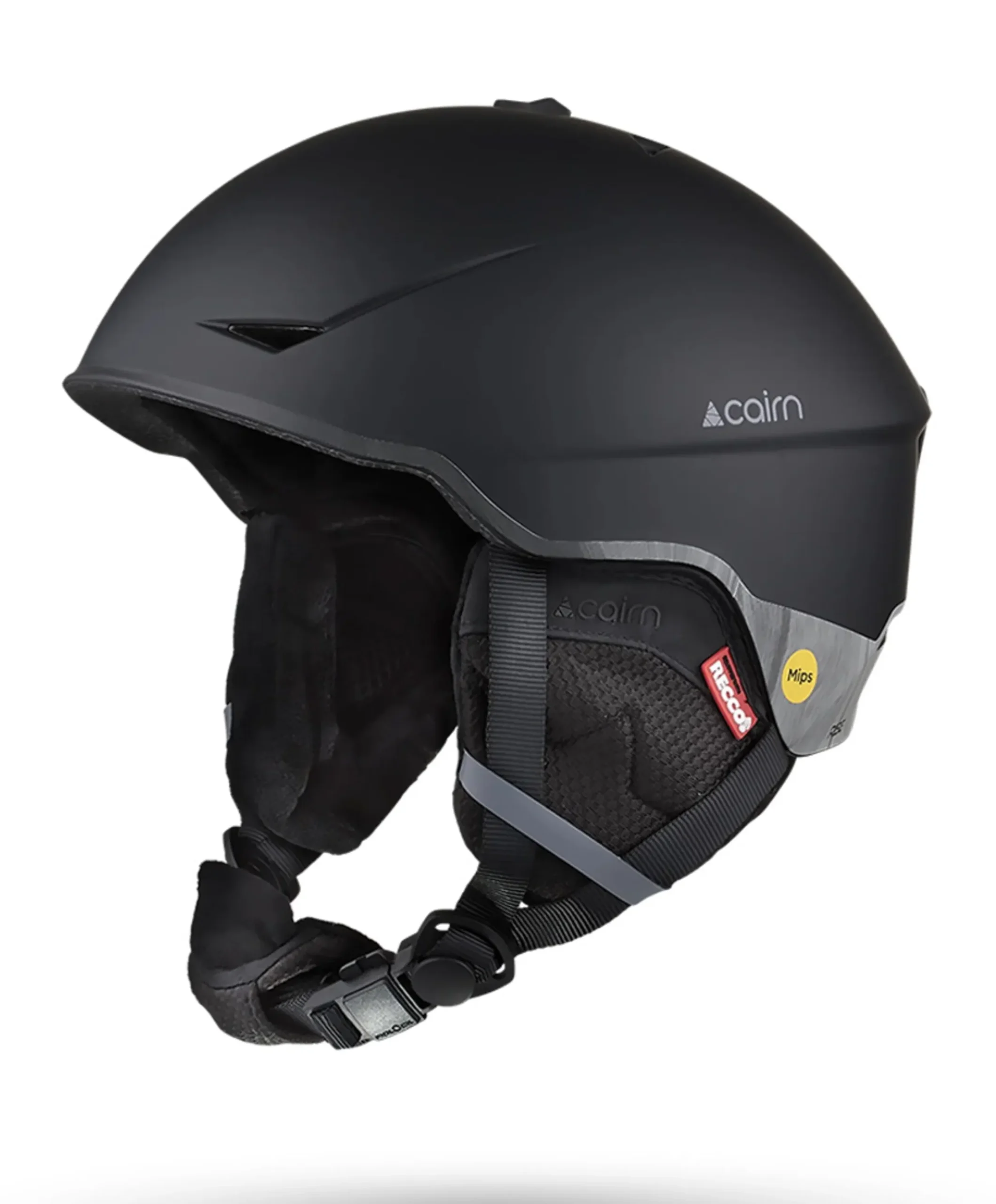 Skihelm zwart