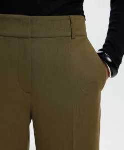 SLFRITA MW WIDE MEL NOOS dames broek groen