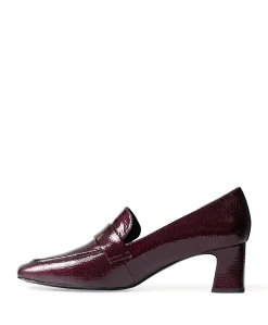 Slip-on dames pumps bordeaux