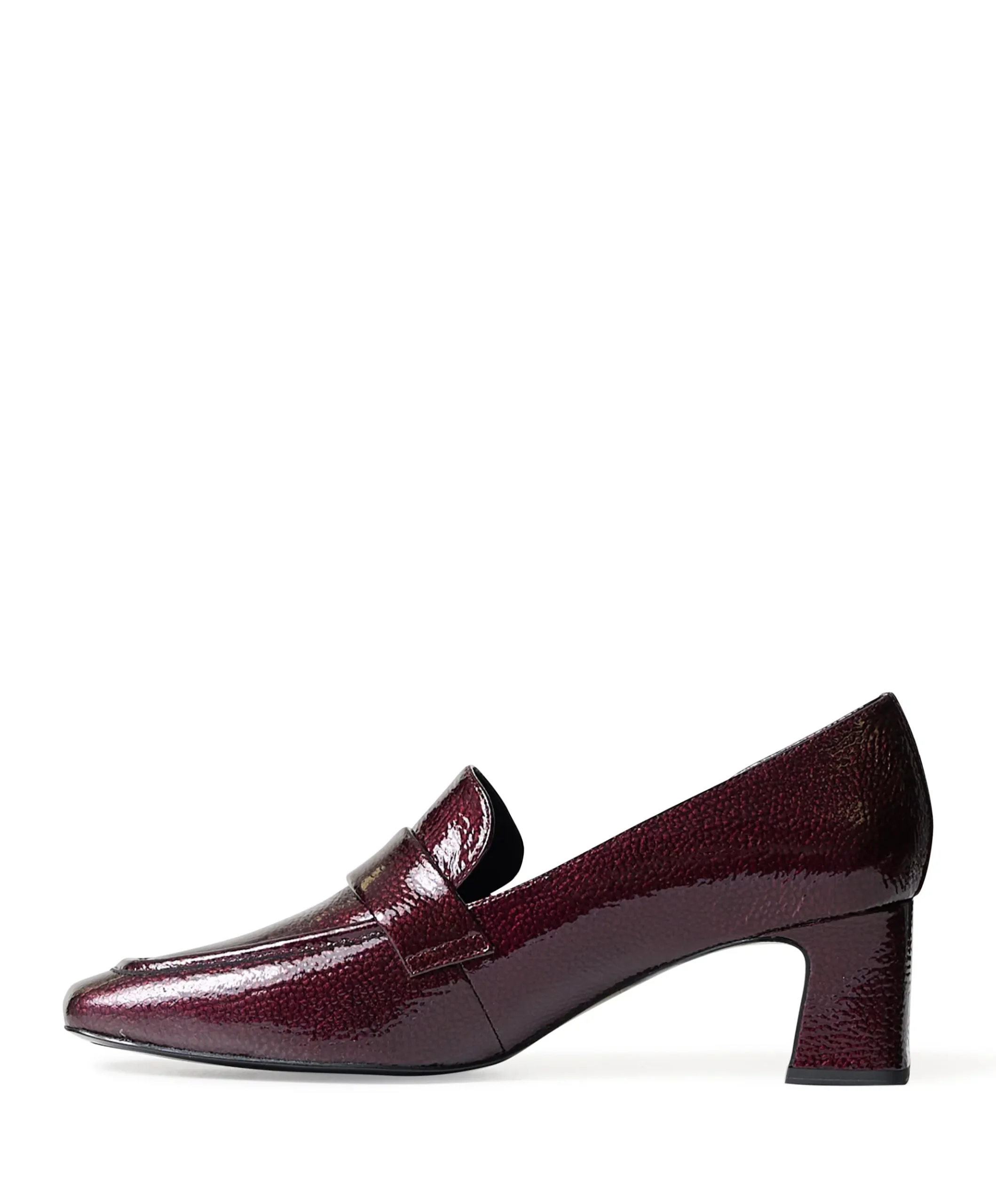 Slip-on dames pumps bordeaux