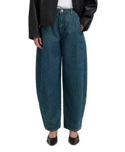 SLWBARREL RELAXED BELLA dames jeans blauw