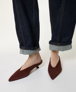 snooze dames pumps rood