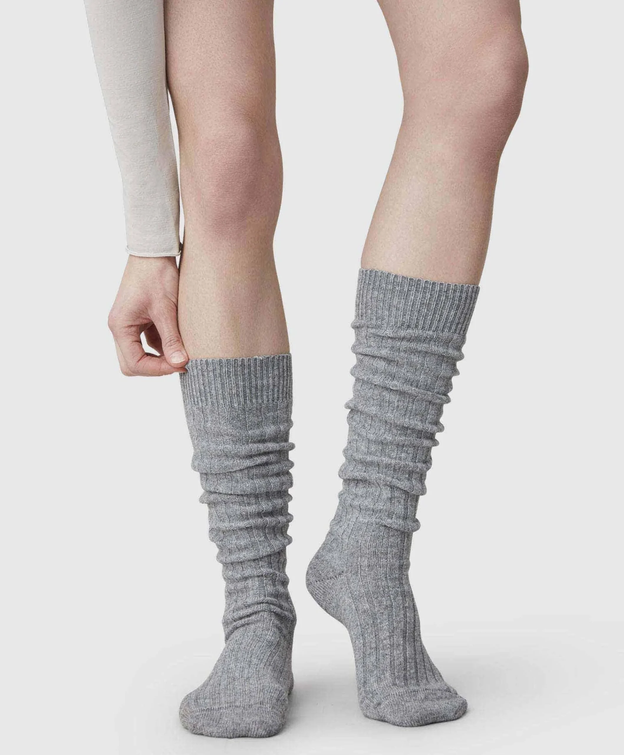 Sokken onesize grijs