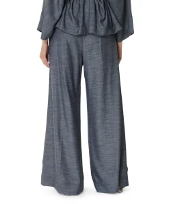Super Woody Light Woven dames broek grijs