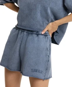 TEAM ALIX SWEAT SHORTS dames korte broek blauw
