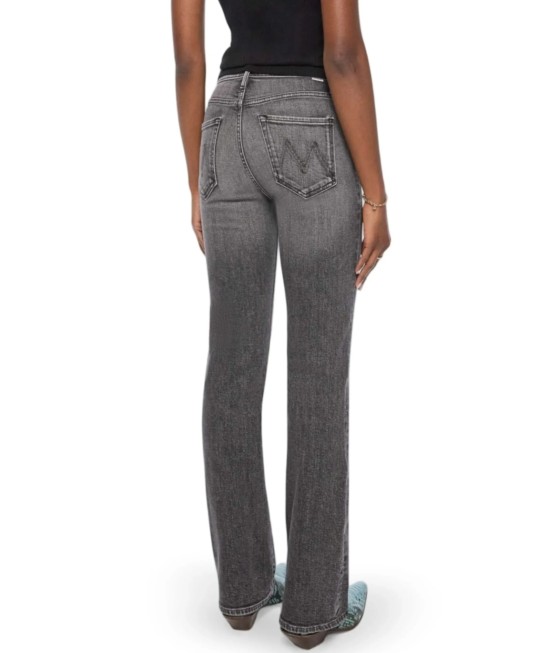 The Kick It dames jeans grijs
