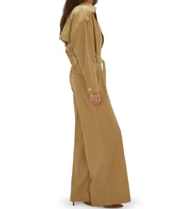 TONE dames jumpsuit beige