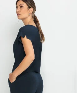 Top blauw