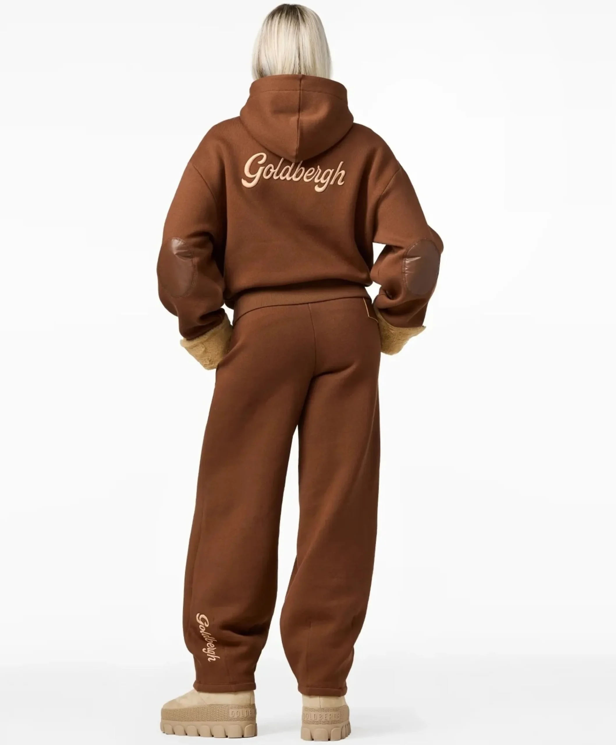 TOSHI sweat dames skibroek bruin