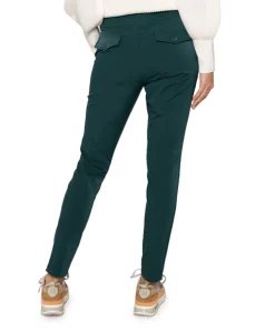 Travel casual dames broek groen