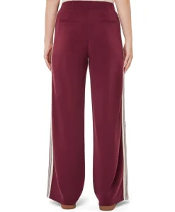 Trousers tape Modal dames broek bordeaux
