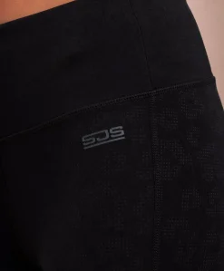 Tunde dames tights zwart