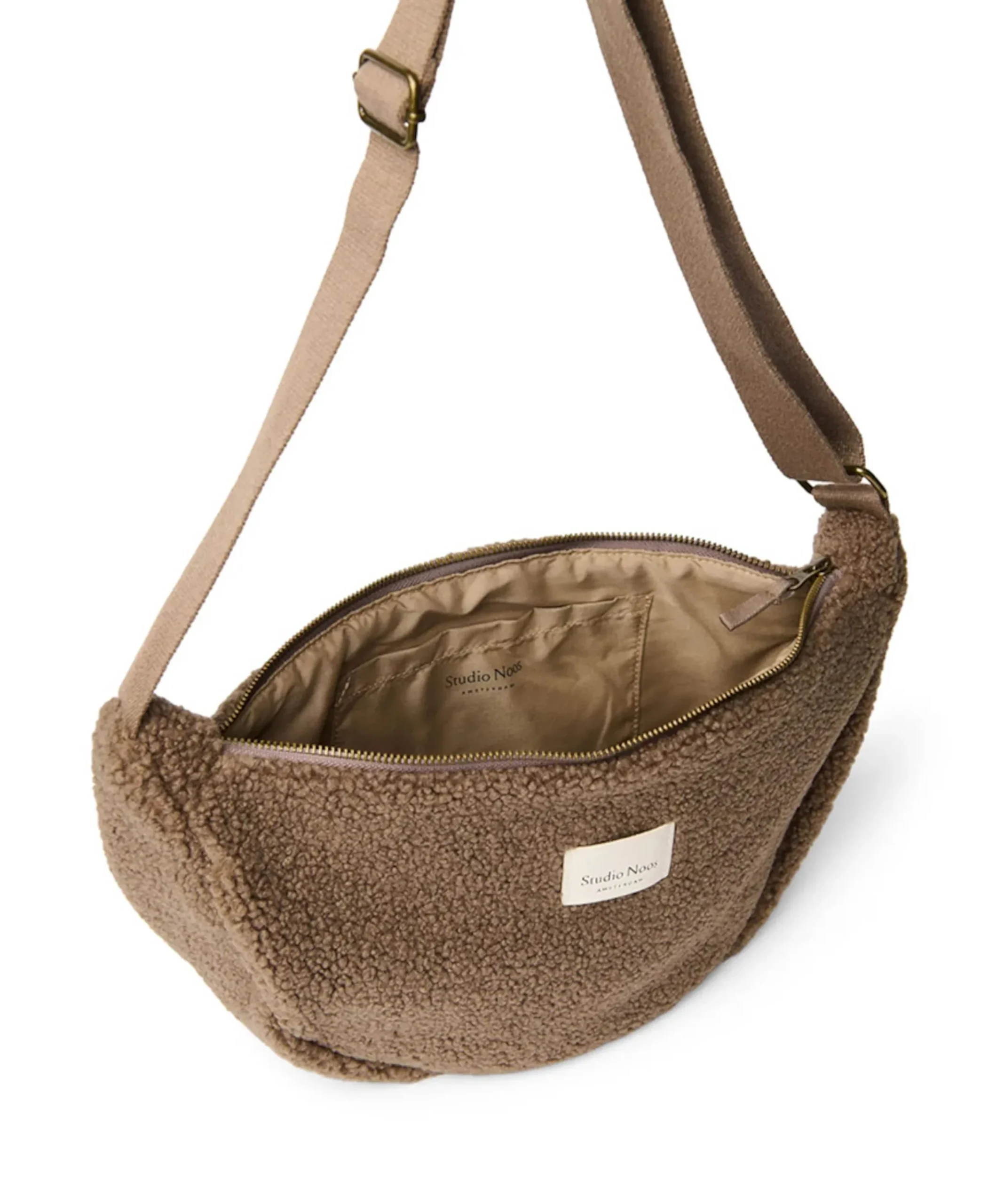 Uniseks tas bruin