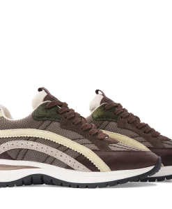 Usher Lott dames sneakers bruin