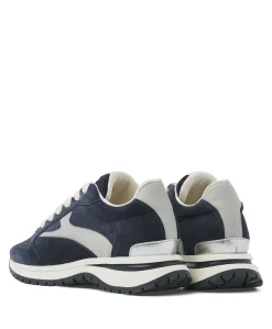 Usher Riggs dames sneakers blauw