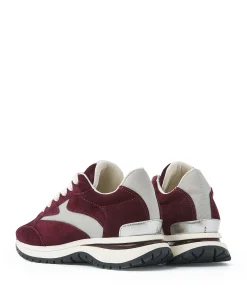 Usher Riggs dames sneakers bordeaux