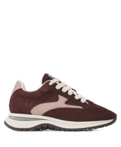 Usher Riggs dames sneakers bordeaux