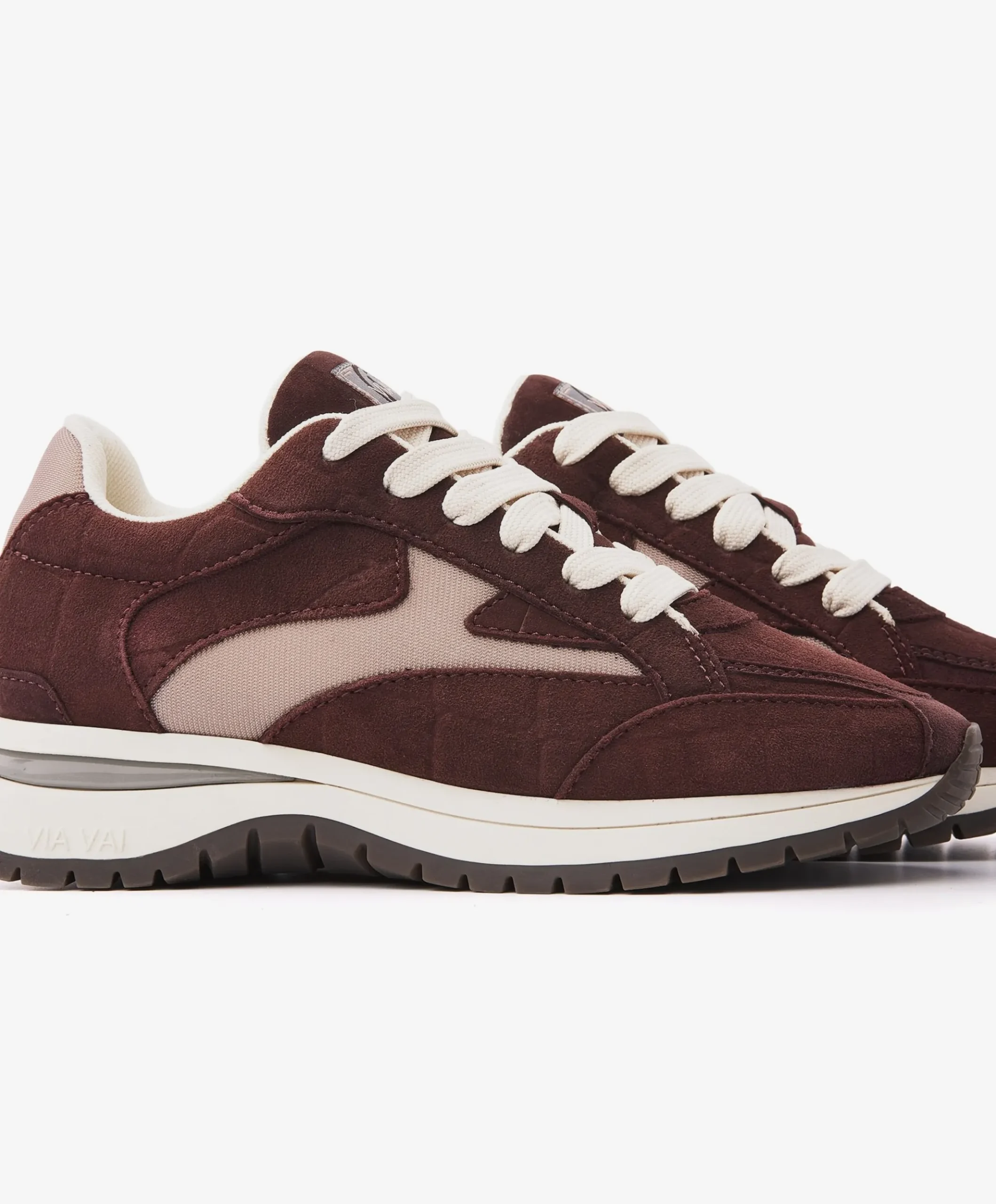 Usher Riggs dames sneakers bordeaux