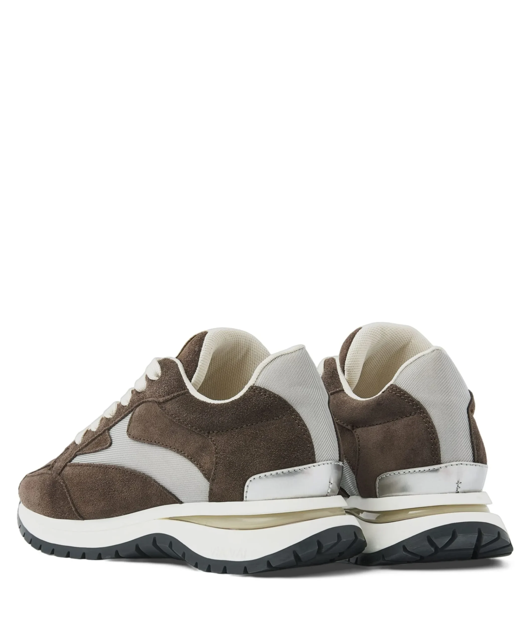 Usher Riggs dames sneakers bruin