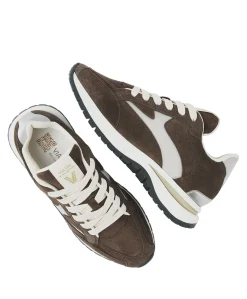 Usher Riggs dames sneakers bruin
